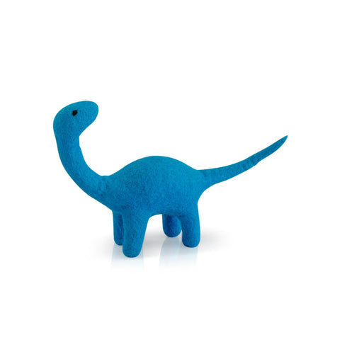 DASHDU - Determined Dino - Blue Felt Brontosaurus